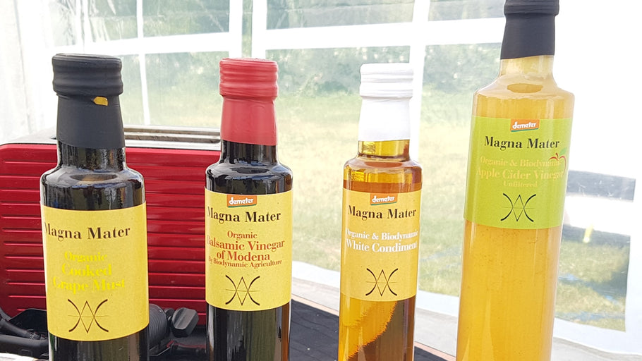 A THING OR TWO ABOUT MAGNA MATER BALSAMIC VINEGARS AND CONDIMENTS