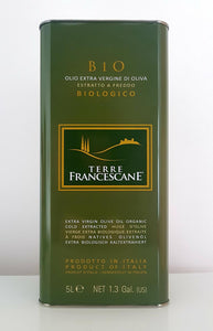 Organic Extra Virgin Olive Oil 100% Italian 5L Can